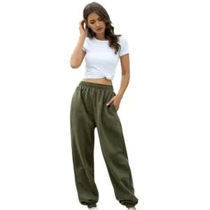 Buzo Jogger unisex verde deportivo